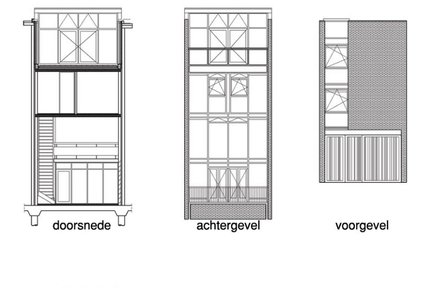 Modern herenhuis